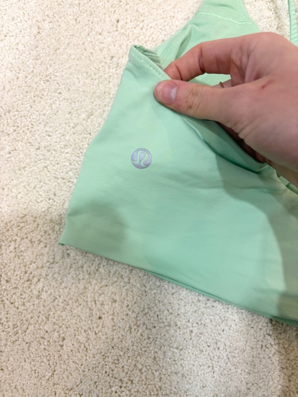 Lululemon Energy Longline Bra Medium Support Evolve Citra Lime Medium - Picture 4 of 6